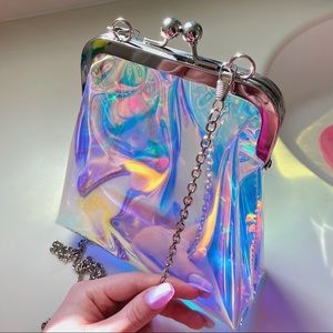 Holographic Vinyl Purse